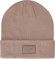Шапка 4F 4FJWAW25ACAPU653-83S р.os бежевый