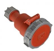 Розетка силовая переносная с заземлением АСКОУКРЕМ UСombi 5P 16A IP67 серый с красным A0080010131