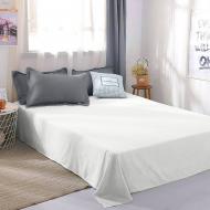 Простынь White 200x220 см белый Zastelli