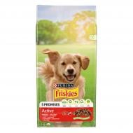 Корм сухий FRISKIES by Purina Active підвищена активність з яловичиною 15 кг