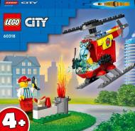 Конструктор LEGO City пожежний гелікоптер 60318