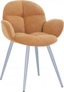 Стул обеденный Nowy Styl MICHEL HN ALU (BOX-1) ICON-45 желтый/алюминий