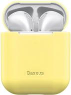 Чохол для навушників BASEUS Ultrathin Series Silica Gel для Apple AirPods yellow (WIAPPOD-BZ0Y)