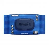 Вологі серветки Ampik сімейні 100 шт.