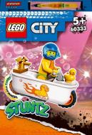 Конструктор LEGO City каскадерский мотоцикл для игры в ванной 60333