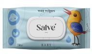 Детские влажные салфетки Salve синие 72 шт. Детские влажные салфетки Salve синие 72 шт.