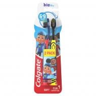 Зубная щетка детская Colgate 6-9 л. мягкая 2 шт.