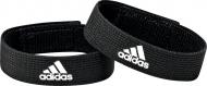 Фиксатор для щитков Adidas Sock Holder 620656 р. one size черный Фиксатор для щитков Adidas Sock Holder 620656 р. one size черный