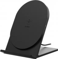 Бездротовий зарядний пристрій Belkin Stand Universal Wireless Charging Qi, 5W, black (F7U070BTBLK)