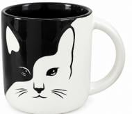 Чашка Fiora Black&White Cat 410 мл