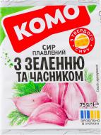 Сир комо плавлений із зеленню та часником 35% 75г