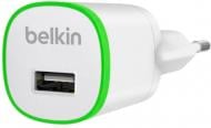 Зарядний пристрій Belkin Home Charger USB 1A, Lightning 1.2m, white (F8J025vf04-WHT)