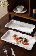 Блюдо прямоугольное Fiora Lettuce 36x18,3 см