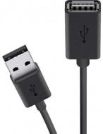 Кабель Belkin USB type A – USB type A 3 м black (F3U153BT3M)