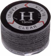Наклейка на кий Kamui Clear Black Hard 13мм Наклейка на кий Kamui Clear Black Hard 13мм