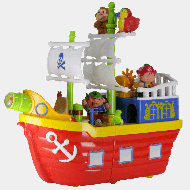 Игровой набор Kiddieland Пиратский корабль 038075