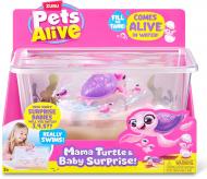 Интерактивный игровой набор Pets & Robo Alive Мама черепаха с сюрпризом 9560