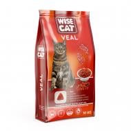 Корм сухий для котів Wise Cat телятина 10 кг