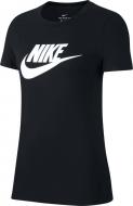 Футболка Nike W NSW TEE ESSNTL ICON FUTUR BV6169-010 р.XL чорний
