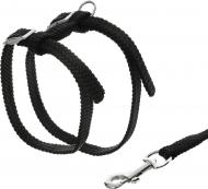Шлейка Karlie с пристегнутым поводком нейлон 04-42125