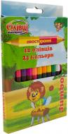 Олівці кольорові двосторонні 12 шт./24 кол. Jumbo 290162 1 вересня
