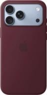 Чехол Apple Silicone Case with MagSafe для Apple iPhone 18 Pro Max burgundy (MK914ZM/A)