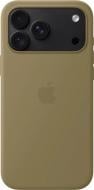 Чехол Apple Silicone Case with MagSafe для Apple iPhone 18 Pro Max olive (MK924ZM/A)