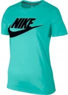 Футболка Nike W NSW ESSNTL TEE HBR 829747-381 р.S зеленый