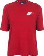 Футболка Nike W NSW AV15 TOP SS KNT 853969-608 р.S красный