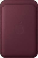 Чехол Apple FineWoven Wallet with MagSafe для Apple iPhone burgundy (MK9H4ZM/A)