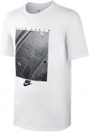 Футболка Nike M NSW TEE PRESSN BK AGN 856932-100 р.L белый