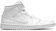 Кроссовки женские демисезонные Jordan AIR 1 MID BQ6472-110 р.36,5 белые