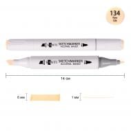 Маркер спиртовой Santi Professional SA-134 кремовый 390826