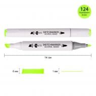 Маркер спиртовий Santi Professional SA-124 флуоресцентний зелений 390864