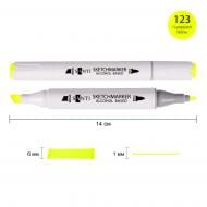 Маркер спиртовий Santi Professional SA-123 флуоресцентний жовтий 390822