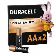 Батарейки щелочные Duracell MN1500 AA (пальчиковые) 2 шт. (5000733)
