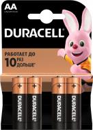 Батарейки Duracell MN1500 AA (LR6, 316) 4 шт.
