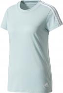 Футболка Adidas Essentials 3-Stripes Tee BR2460 р.S зеленый