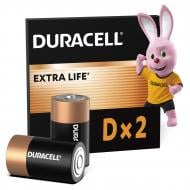 Батарейки щелочные Duracell D (R20, 373)/LR20 2 шт. (81545439;Б0014055)