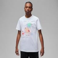 Футболка Nike M J 23E SS CREW DV8410-100 р.M белый