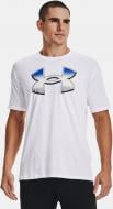 Футболка Under Armour 1370520-100 р.M білий