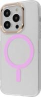 Чехол Proove Cuprum Case with Magnetic Ring для Apple iPhone 16 Pro pink (PCCMIP16P016)