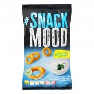 Снеки SNACK MOOD Фігурні зі смаком сметани з зеленню 140г