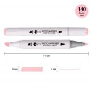 Маркер спиртовой Santi Professional SA-140 розовый пастельный 390847