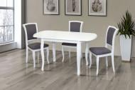 Стол обеденный Турин (120+40)/80 белый
