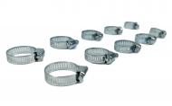 Хомут червячный Bottari 6-25 мм INOX 10 шт. 24038-IS