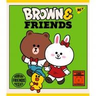 Зошит шкільний А5 12 лінійка Line Friends YES