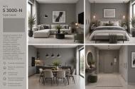 Фарба MIKS Color Washable wall мат Сіра скеля 4,2 кг