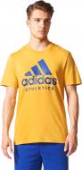 Футболка Adidas Category Athletics BS2214 р.XL желтый