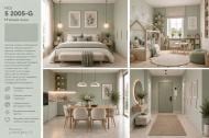Фарба MIKS Color Washable wall мат М'ятний льон 7 кг